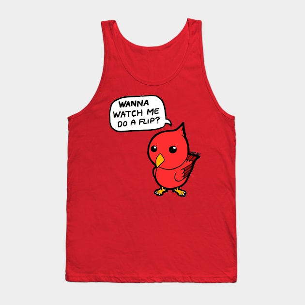 Flip the Bird Tank Top by Eternal_Saber